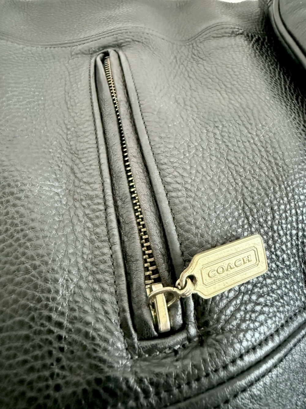 COACH Vintage Sonoma Flat Pack Sling Backpack Leather Convertible Crossbody 4944 - Picture 10 of 16
